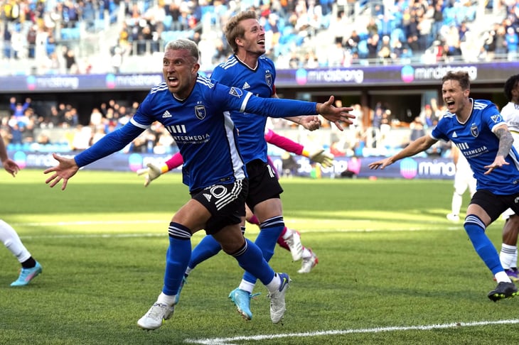 San Jose Earthquakes golea 5-0 a Necaxa y avanza a octavos de final de la Leagues Cup