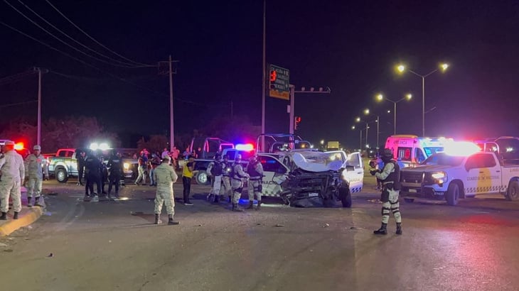 Ya indaga la FGE el aparatoso accidente entre GN y camioneta