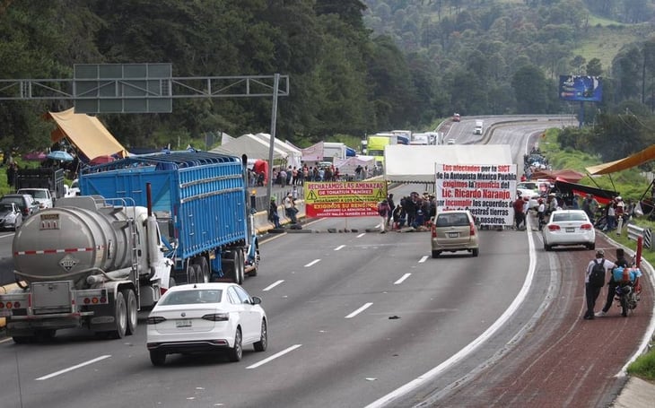 Liberan completamente la autopista México-Puebla