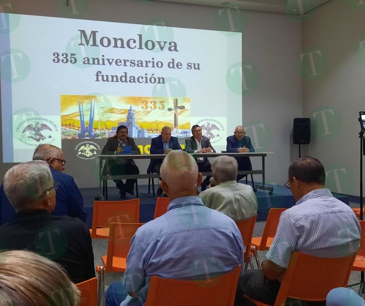 Expertos rememoran en conversatorio la historia de Monclova en su 335 Aniversario