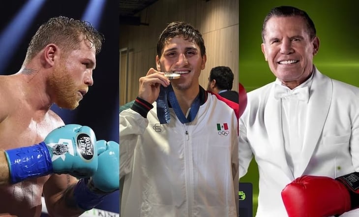 Julio César Chávez y 'Canelo' Álvarez se desviven de elogios por el medallista olímpico, Marco Verde