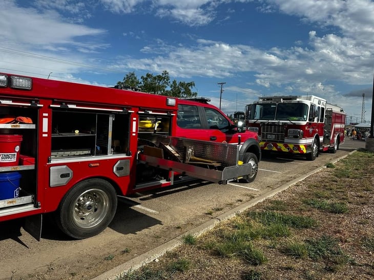 Bomberos de Eagle Pass trabajan con medidas anti-Covid