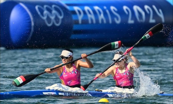 Las kayakistas mexicanas Beatriz Briones y Karina Alanís se despiden de París 2024