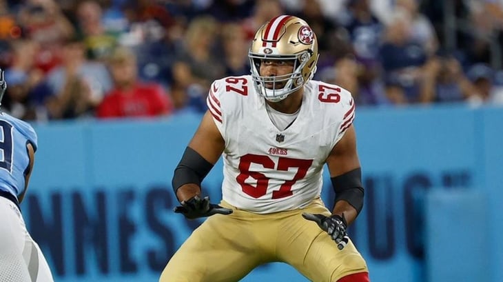 El OL regiomontano Isaac Alarcón hace debut con los 49ers