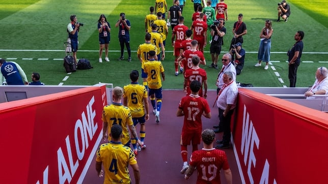 Las Palmas frena al Liverpool en Anfield