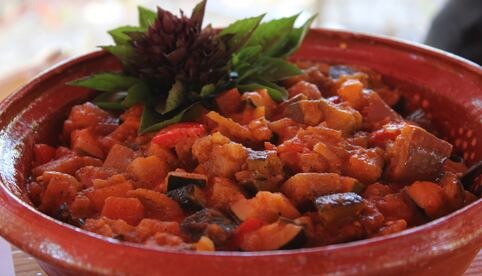 Receta de ratatouille de Flora's Field Kitchen