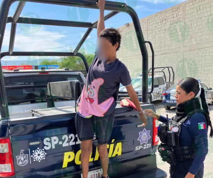 Mujer bajo los efectos del “cristal” fue detenida por la Policía Municipal