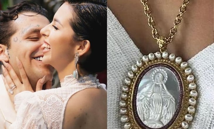 Ángela Aguilar luce medalla de la Virgen de la Dulce Espera, ¿cuál es su significado?