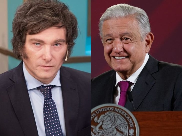 AMLO rechaza recibir a Javier Milei, presidente de Argentina