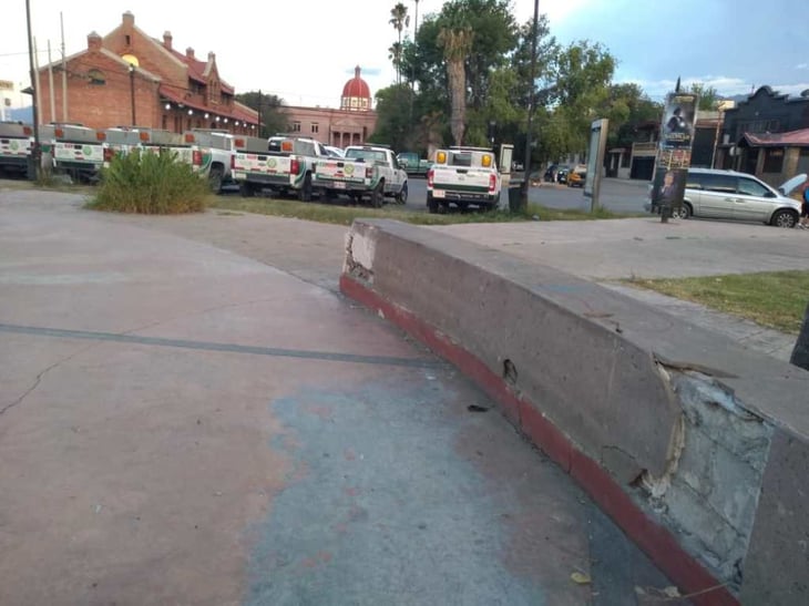 Se deteriora la Plaza de las Ciudades Hermanas