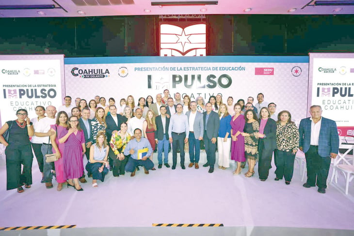 Manolo presenta proyecto 'Impulso Educativo Coahuila'