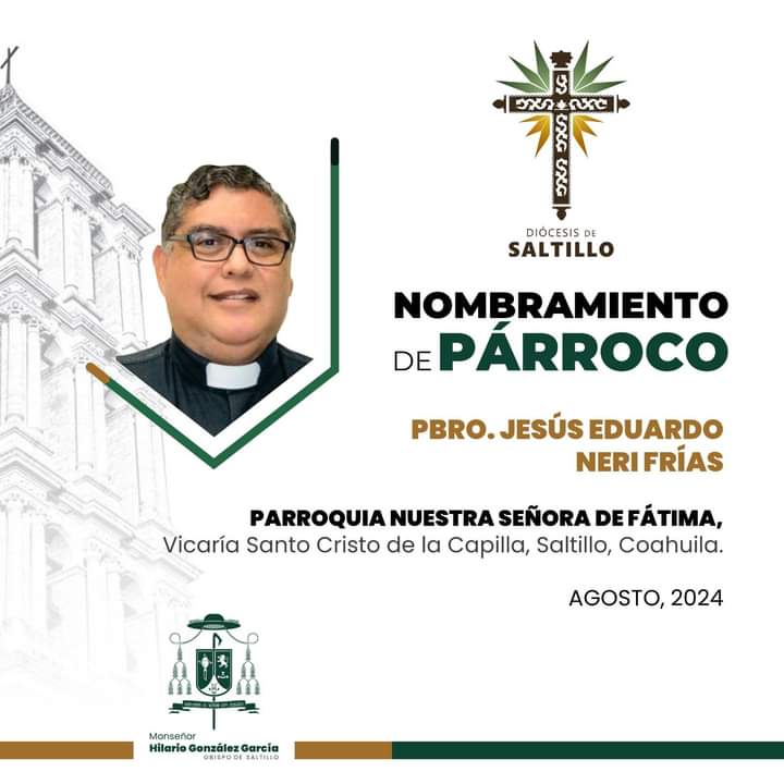 Padre Neri deja Santiago Apóstol; llega padre Néstor Martínez