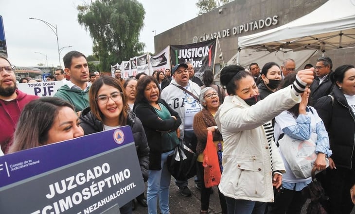 Alistan trabajadores del PJ paro indefinido y protestas en calles