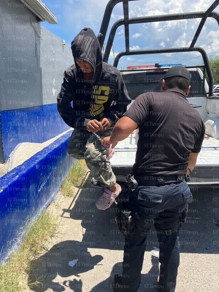 Arrestan a conocido adicto en la colonia Rivera de Monclova