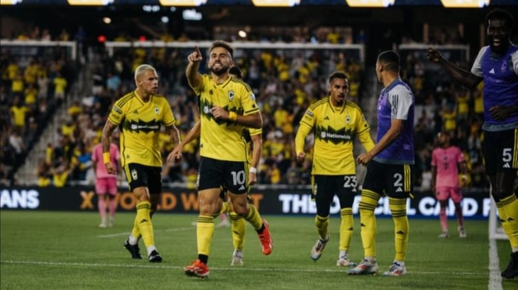 El Columbus Crew remonta y sentencia a un Inter Miami sin Messi