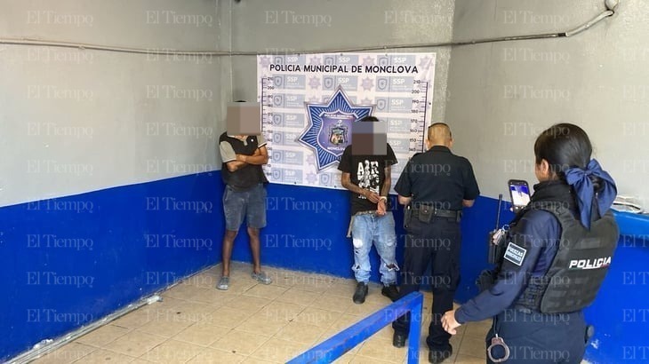 Dos hombres fueron detenidos en la colonia Guerrero por posesión de drogas