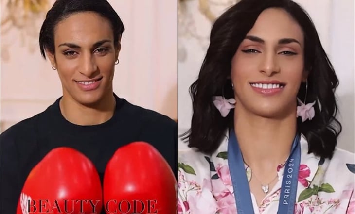 Imane Khelif muestra su lado 'más femenino' en campaña de maquillaje