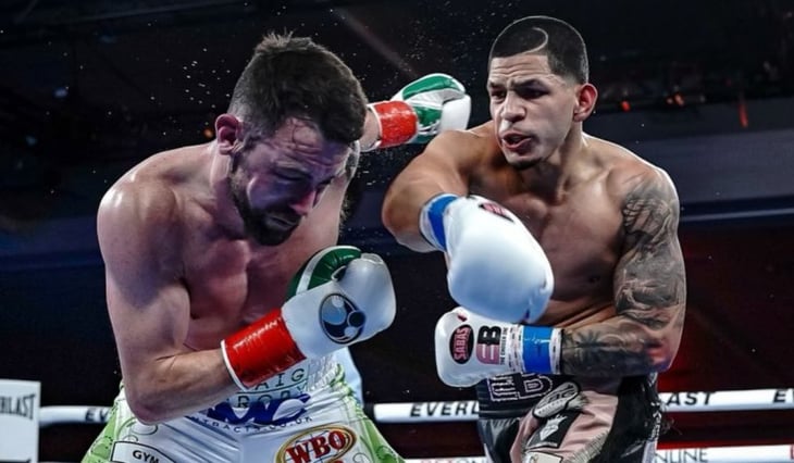 Edgar Berlanga nuevamente ataca al Canelo Álvarez