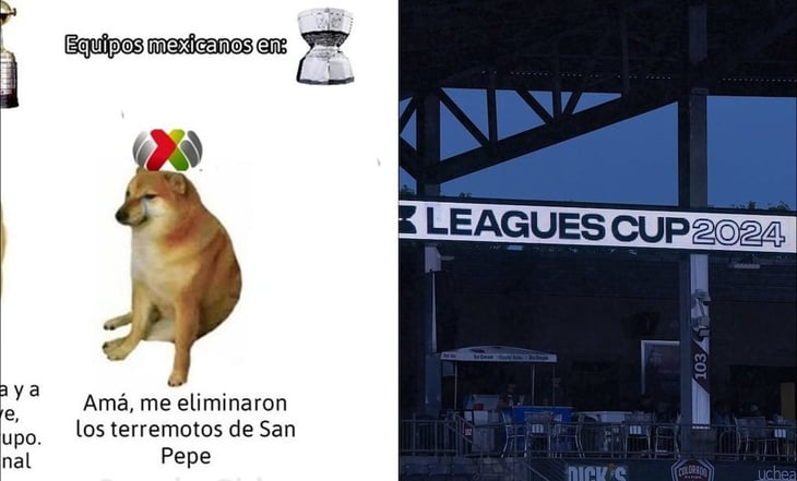 La Liga MX quedó eliminada de la Leagues Cup y los memes no perdonaron