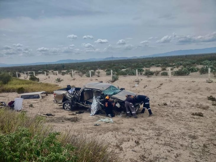 Tragedia en la carretera Monclova-Monterrey: Una mujer pierde la vida en fuerte choque