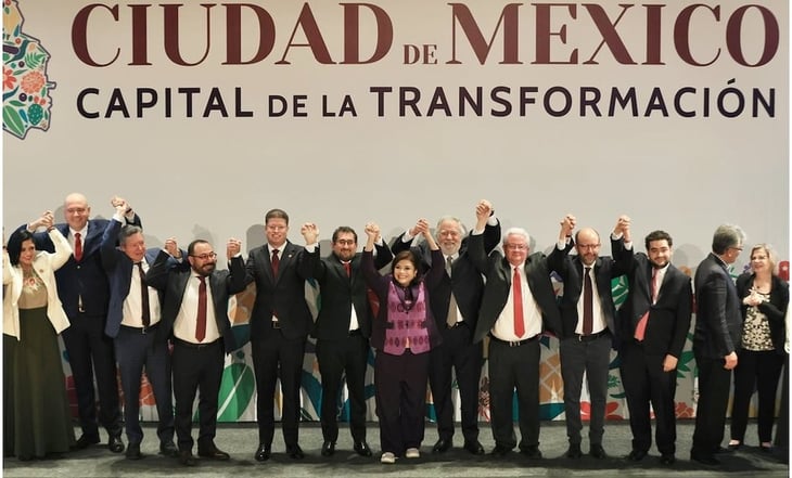 Clara Brugada anuncia integrantes de su gabinete en CDMX