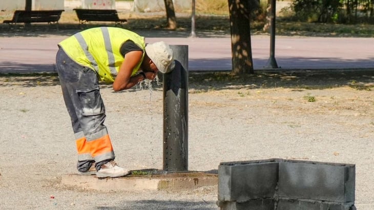 Cuarto día vive Piedras Negras con la temperatura más caliente