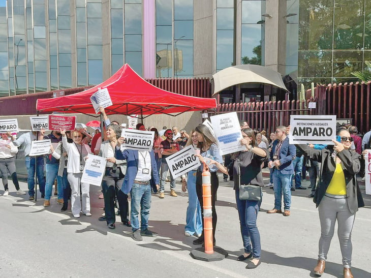 Juzgados Federales de Saltillo  paran las labores por protesta