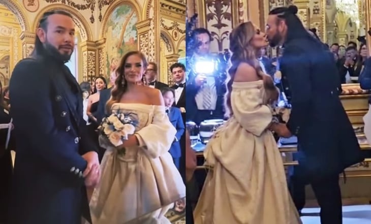 Alma Cero celebra otra de sus bodas con el doctor Enrique Orozco; asi fue la ceremonia