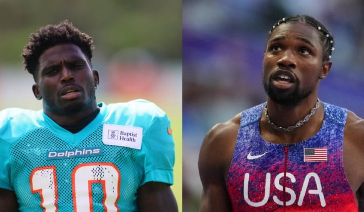 Tyreek Hill contra Noah Lyles: la guerra de declaraciones, ¿quién es más veloz?