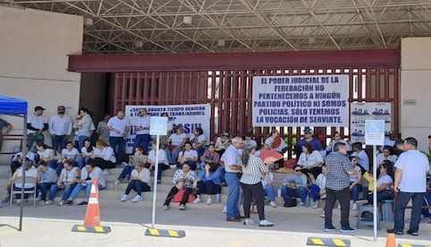 Trabajadores del Poder Judicial en Sinaloa declaran 5 días inhábiles