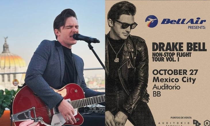 Hoy: Drake Bell revela hora y lugar donde estará regalando boletos para su concierto en CDMX