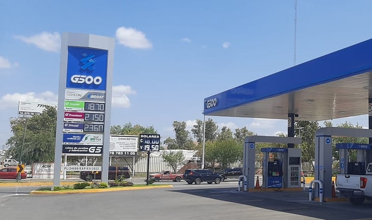 Gasolina, gas y dolar se mantienen estables