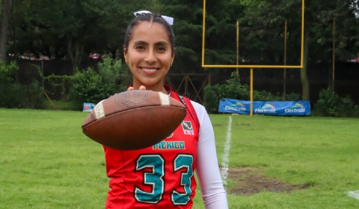 Diana Flores promete brillar con la Selección de flag football