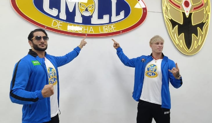 Mansoor y Kyle Fletcher ven a Místico como el rival a vencer en el Grand Prix del CMLL