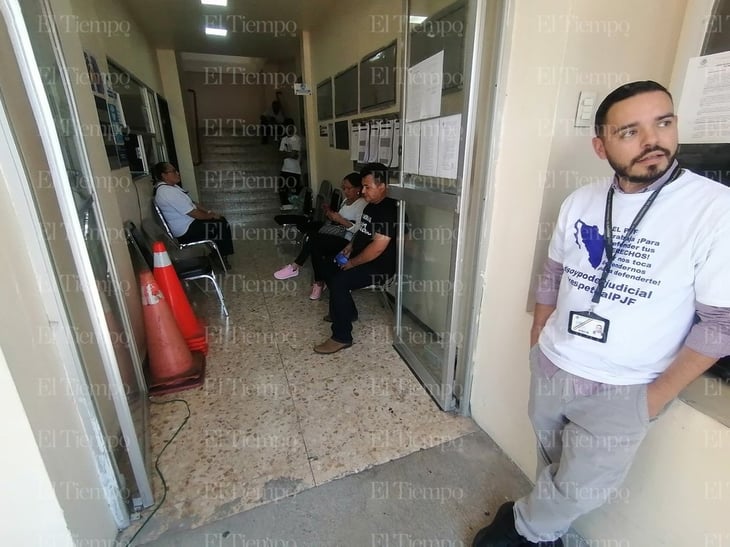 Cuarto día de paro de trabajadores del Juzgado Cuarto