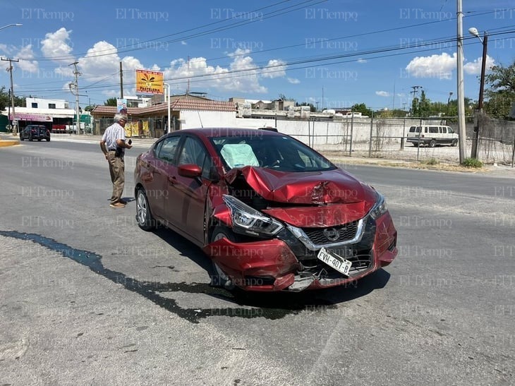 Conductora distraída provoca fuerte choque sin lesionados en la Guadalupe