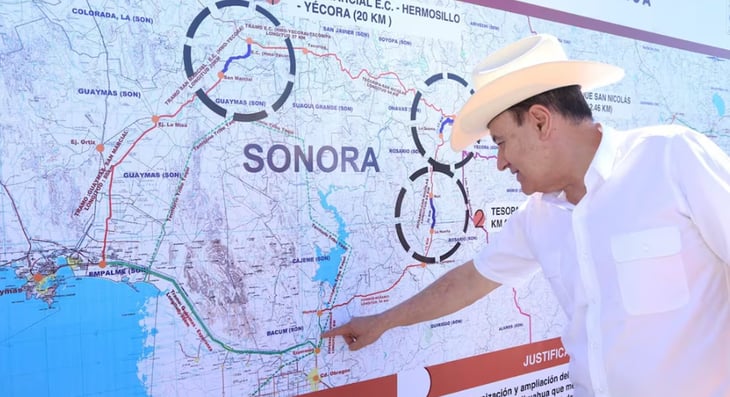 AMLO y Sheinbaum visitarán Sonora este fin de semana; inaugurarán tres tramos de la carretera Guaymas-Chihuahua