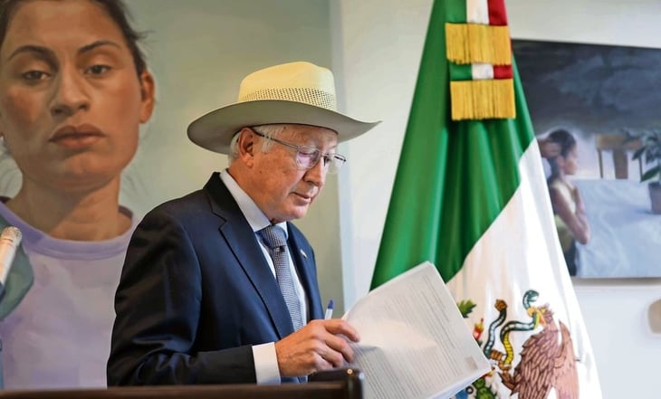 SRE responde a declaración de Ken Salazar sobre reforma judicial