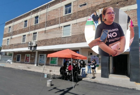 Trabajadores y Jueza de Juzgado Cuarto unidos en protesta 