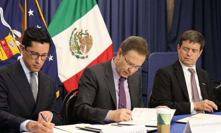 SRE y Embajada de México en EU firman acuerdos