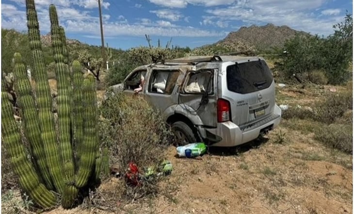 Familia sufre ataque armado en Desierto de Sonora