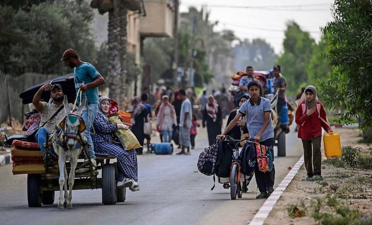 Israel ordena evacuaciones en el centro de Gaza y reduce al mínimo la zona humanitaria