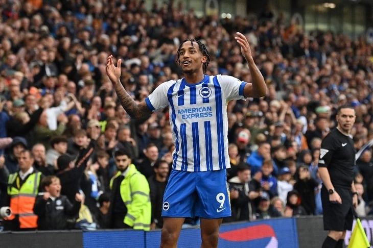 Brighton derrota 2-1 a un inconsistente Manchester United en Liga Premier