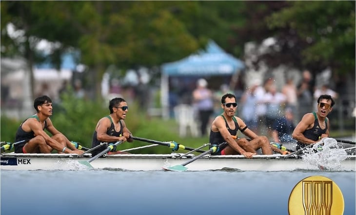 México gana la medalla de oro en Mundial de Remo en Canadá