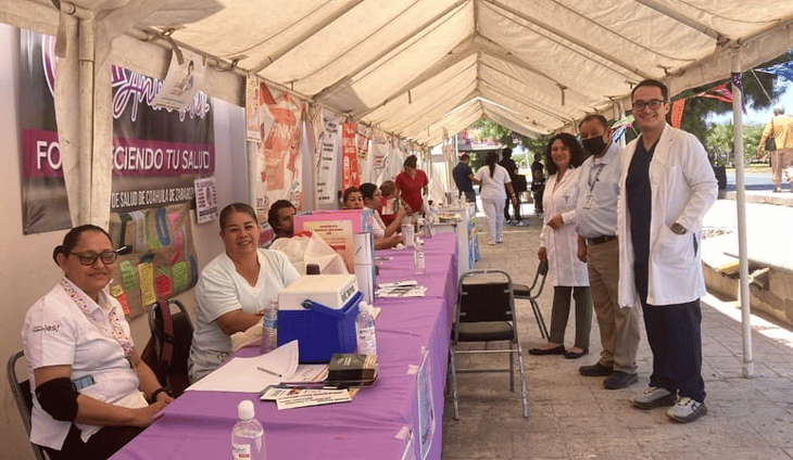 Llevan a cabo Feria de la Salud en el Hospital General de San Pedro