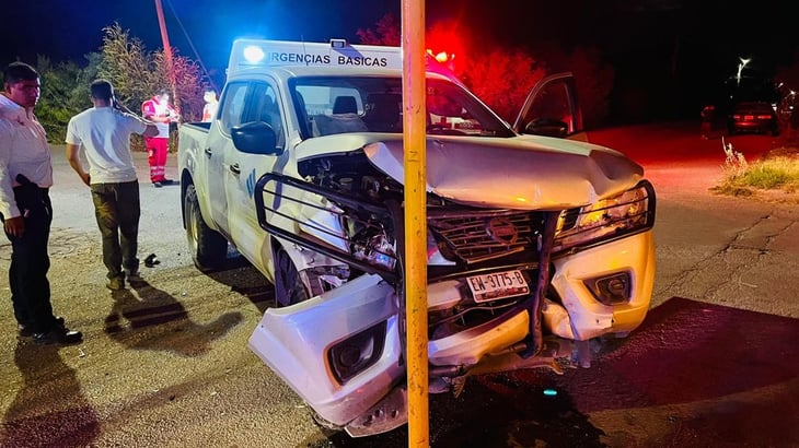 Sujeto en sentido contrario provoca accidente vial