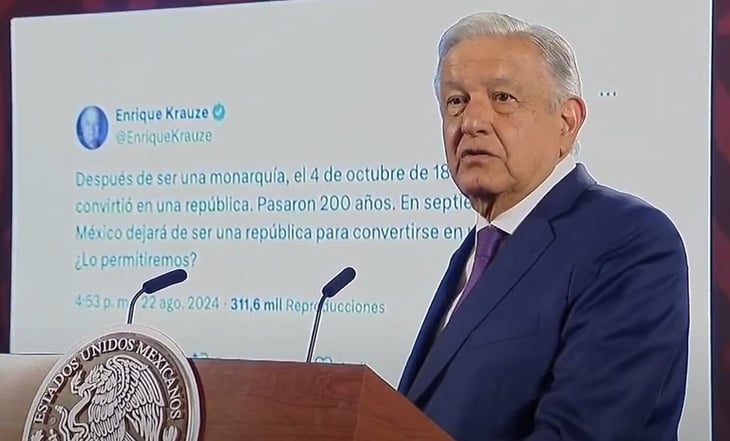 'Vamos a coronar a Claudia Carlota de México': AMLO