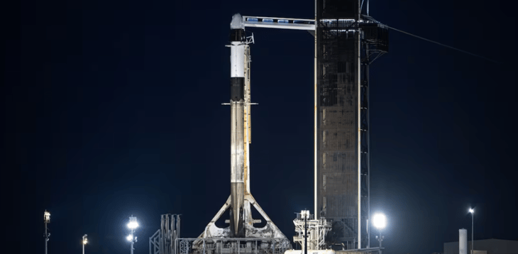 SpaceX aplaza para el miércoles la misión Polaris debido a una fuga de helio