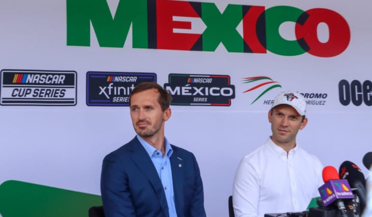 Daniel Suárez, encantado del anuncio de la NASCAR Cup en México