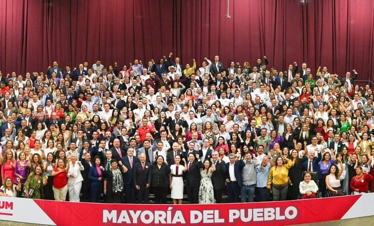 Celebra Morena por supermayoría